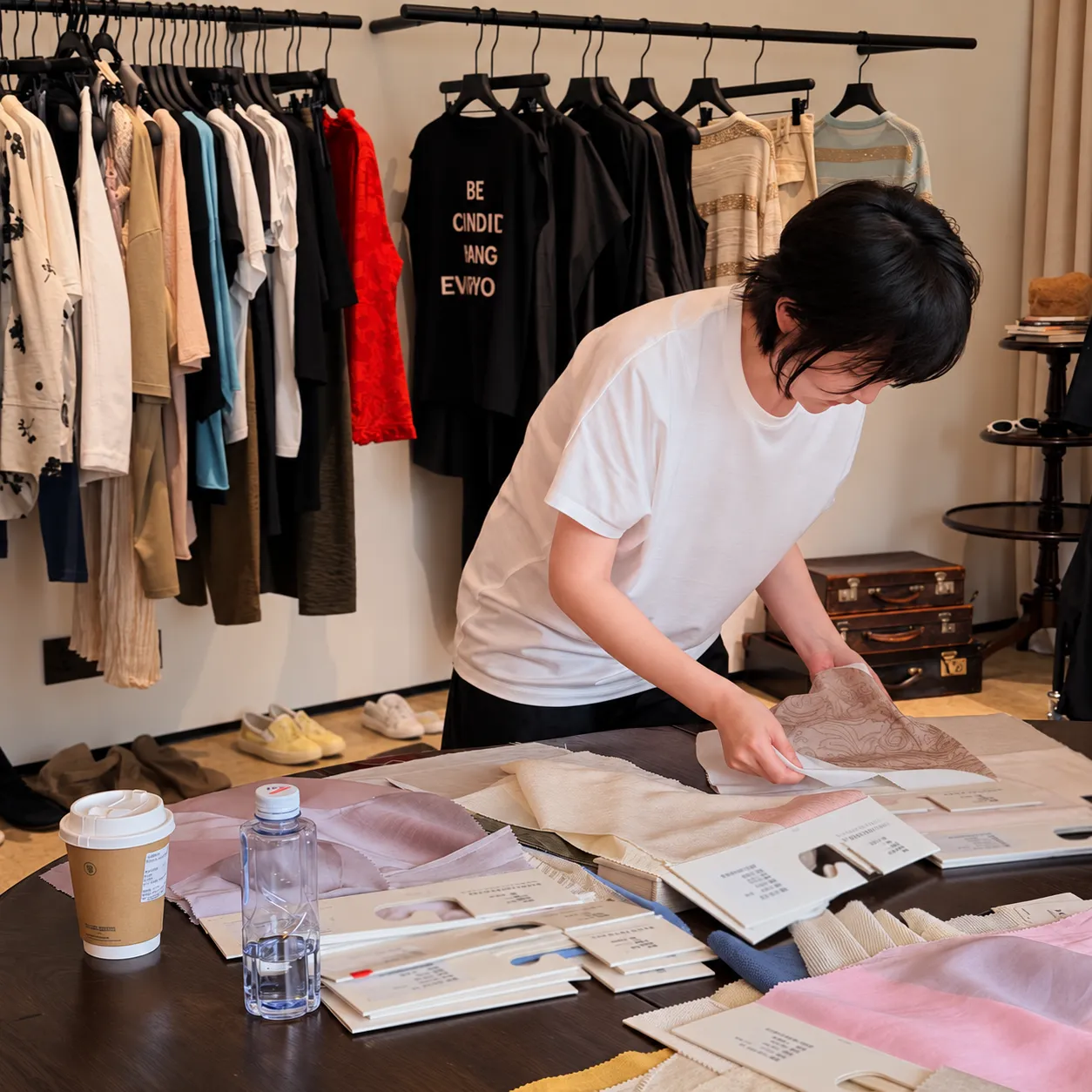 Streetwear product development fabric sourcing and sampling