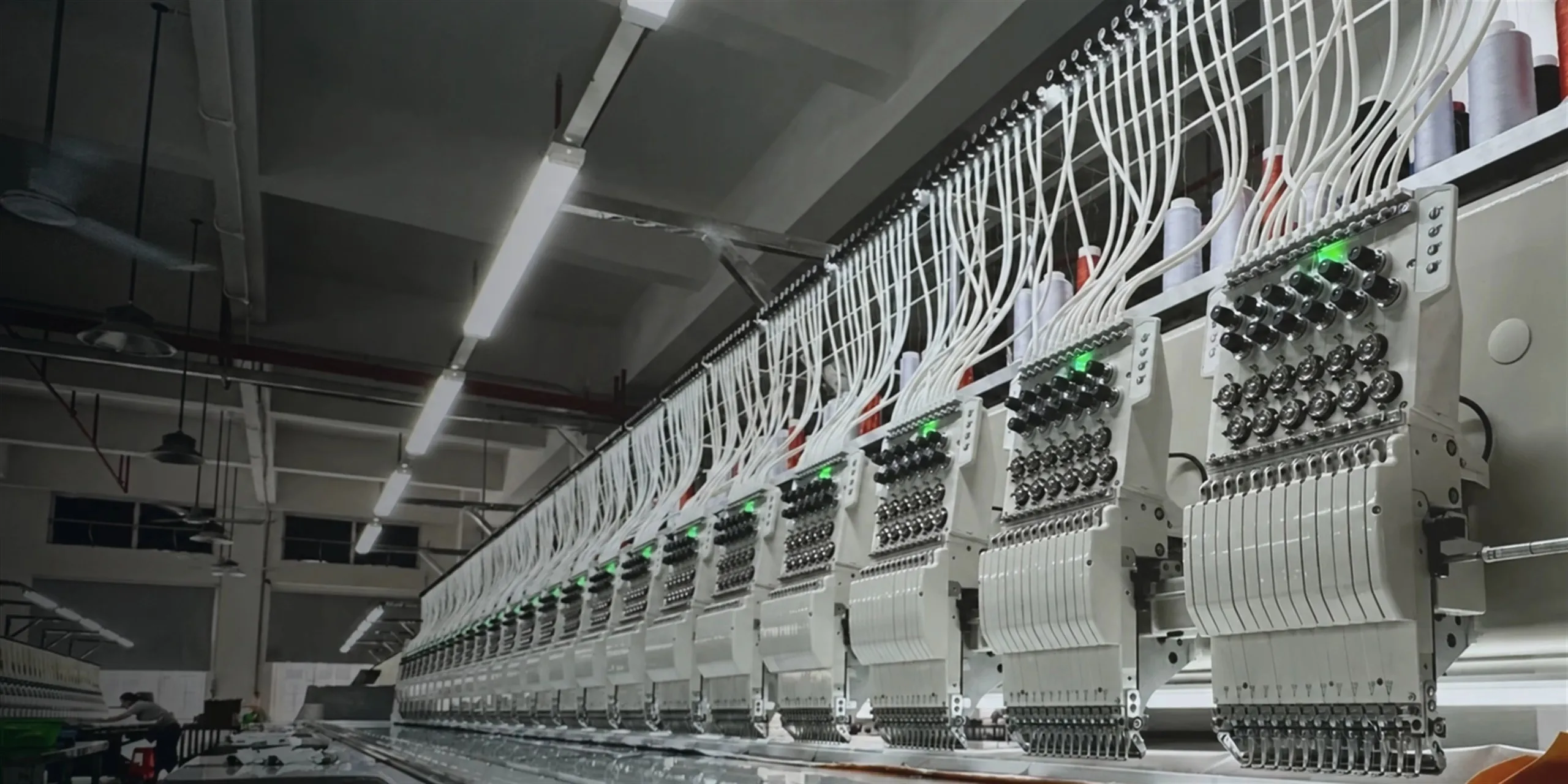 OEM and ODM streetwear embroidery production line