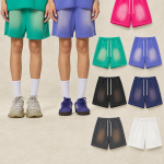 DK8602 350 GSM Spray-Washed Drawstring Shorts
