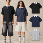 DX8832 240 GSM Contrast-Collar Relaxed Polo Shirt