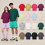 DX8845 240 GSM Cotton-Blend Boxy T-Shirt