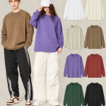 DY001 305 GSM Heavyweight Cotton Long-Sleeve T-Shirt