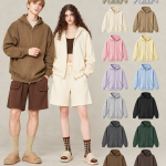 DY007 400 GSM Oversized Zip-Up Hoodie