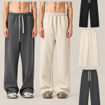 K7317 350 GSM Wide-Leg Drawstring Sweatpants