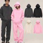 M8323 350 GSM Eye-Mask Fleece Hoodie