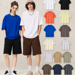 S337 305 GSM Heavyweight Cotton Crewneck T-Shirt