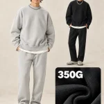 Y6302 350 GSM Oversized Side-Slit Sweatshirt