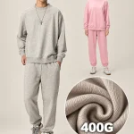 DY047 400 GSM Oversized Crew-Neck Sweatshirt