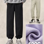 DK012 400 GSM Relaxed Cuffed Joggers