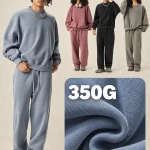 Y6305 350 GSM Washed Boxy Crewneck Sweatshirt
