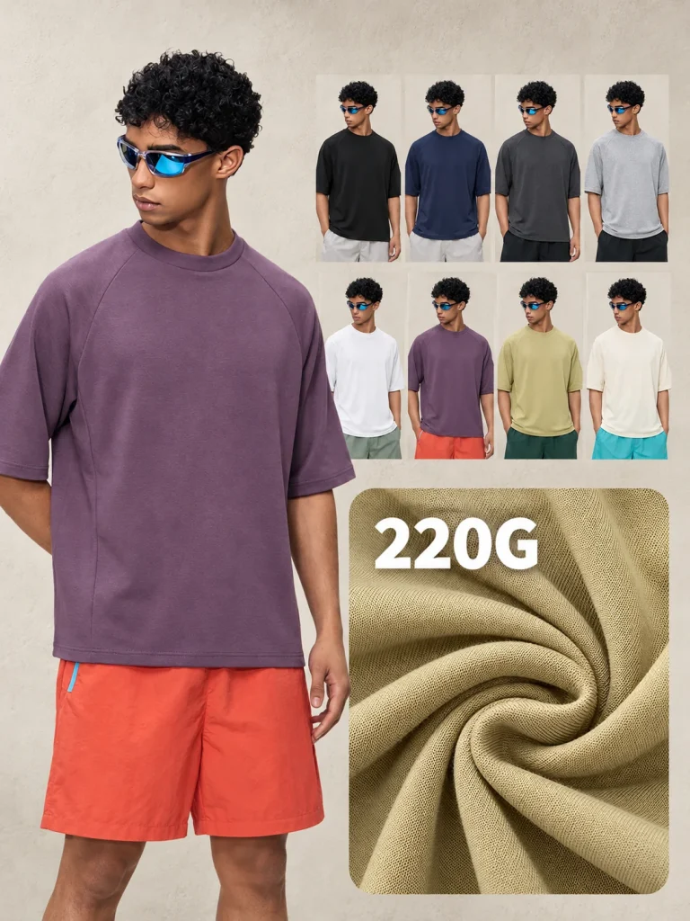 DX8871 220 GSM Stretch Viscose-Blend Raglan T-Shirt