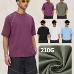 DX8864 210 GSM Contrast-Seam Raglan T-Shirt