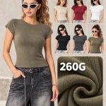 DX8882 260 GSM Stretch Raglan Fitted T-Shirt