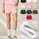 DK8616 350 GSM Fleece Drawstring Shorts