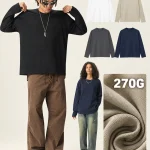 Y6307 270 GSM Cotton Long-Sleeve T-Shirt