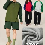 DY030 270 GSM Cotton Colorblock Raglan Long-Sleeve T-Shirt